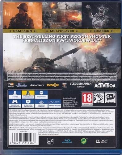 Call of Duty WW2 - PS4 (A Grade) (Genbrug)